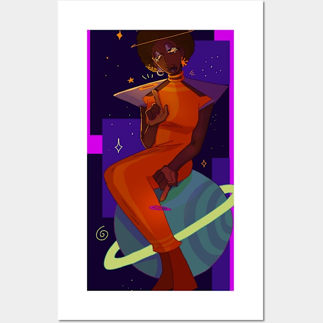 Space Queen Wall Art by Walmartfidgetcube